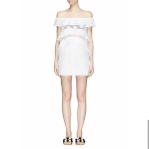 Kisuii Noia Off Shoulder Ruffle Dress